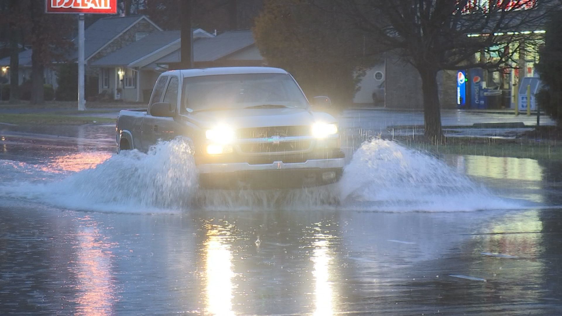 Weekend flooding